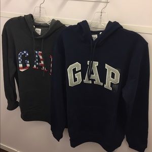 GAP logo sweatshirts